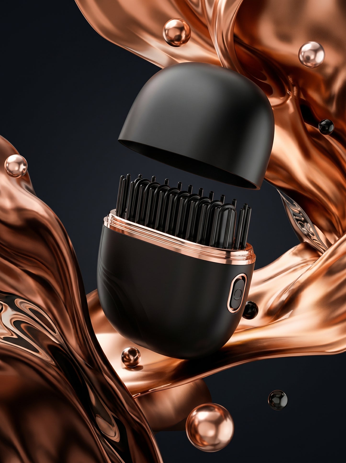 Mini Peigne Lisseur Rechargeable