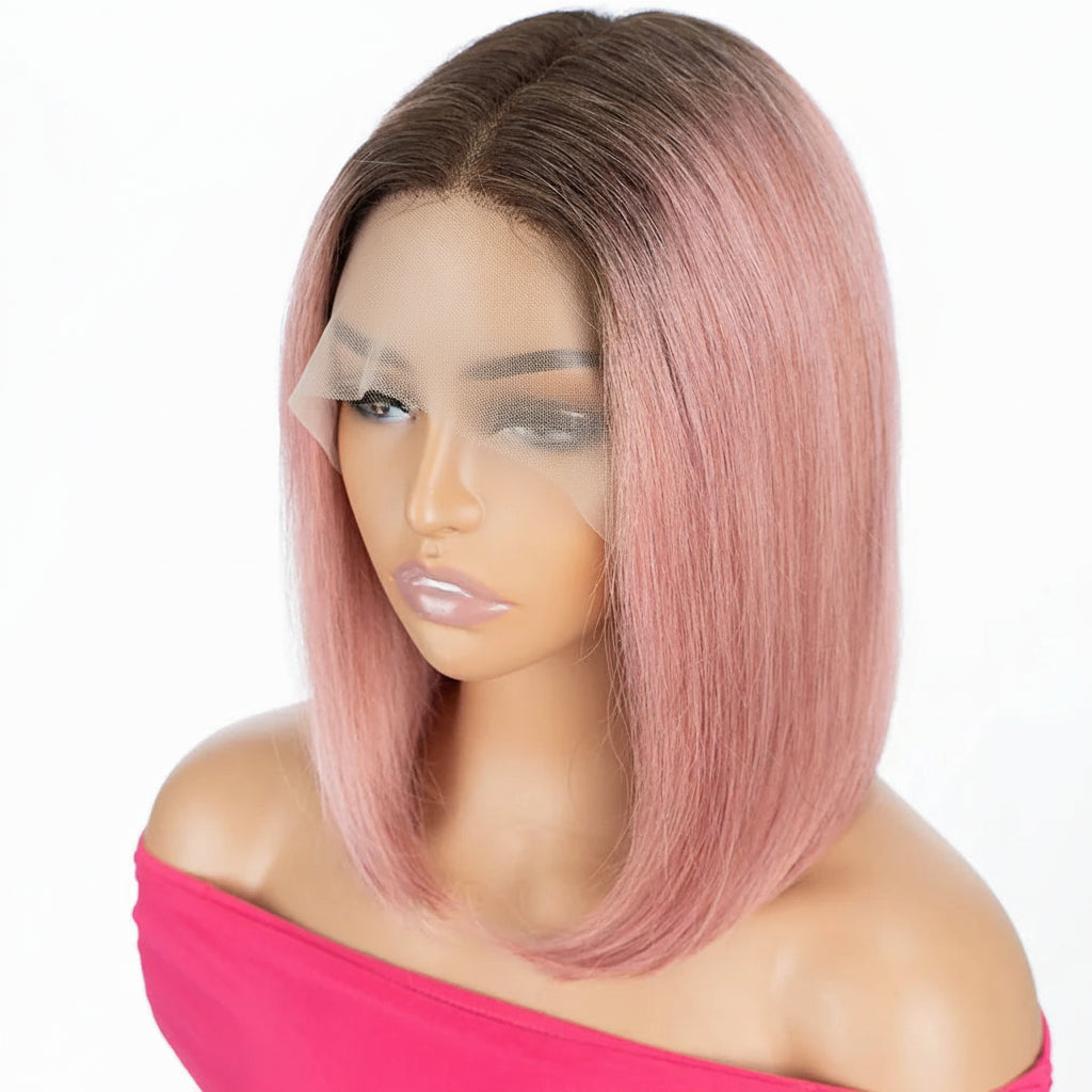 Perruque Lace Front Brun – Cheveux Naturels