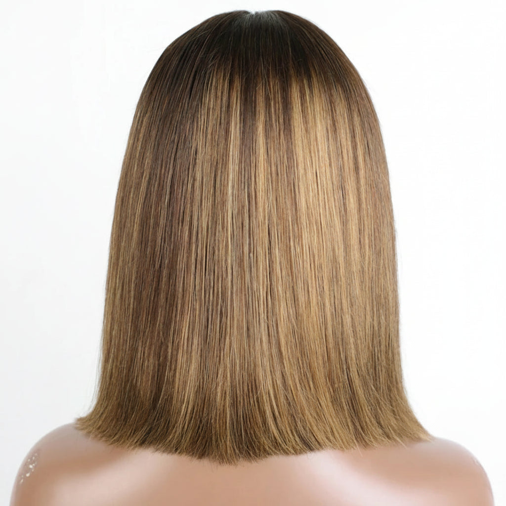 Perruque Lace Front Brun – Cheveux Naturels