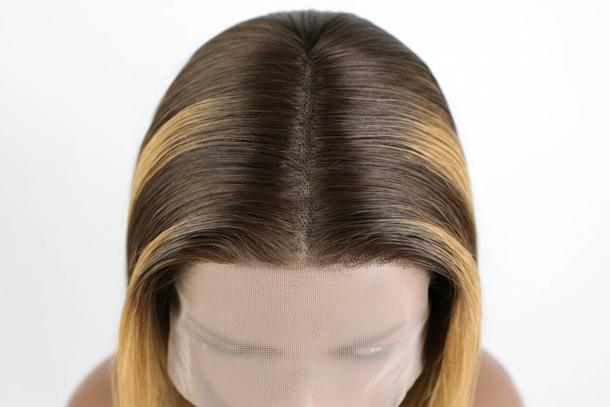 Perruque Lace Front Brun – Cheveux Naturels